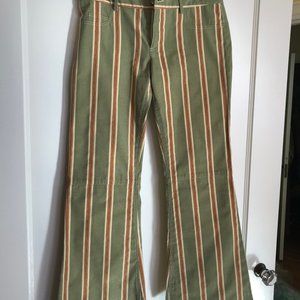 Alice + Olivia striped flare pants